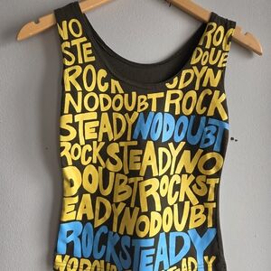 True Vintage Y2K No Doubt Band Skater Tank Top Gwen Stefani XS Rare